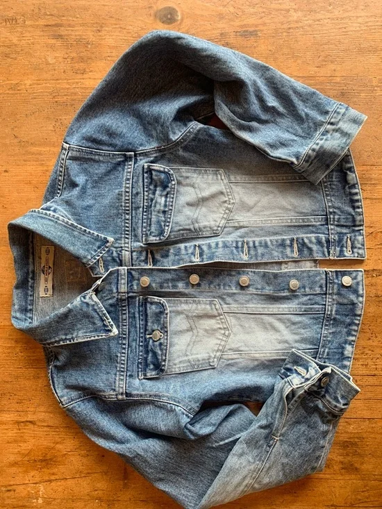 BMB Vintage Denim Jean Jacket - Picture 3 of 16